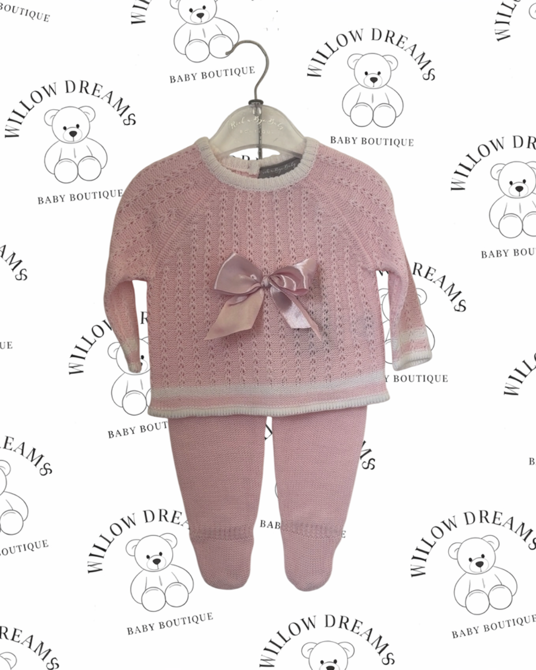 Little Rose Knit Set