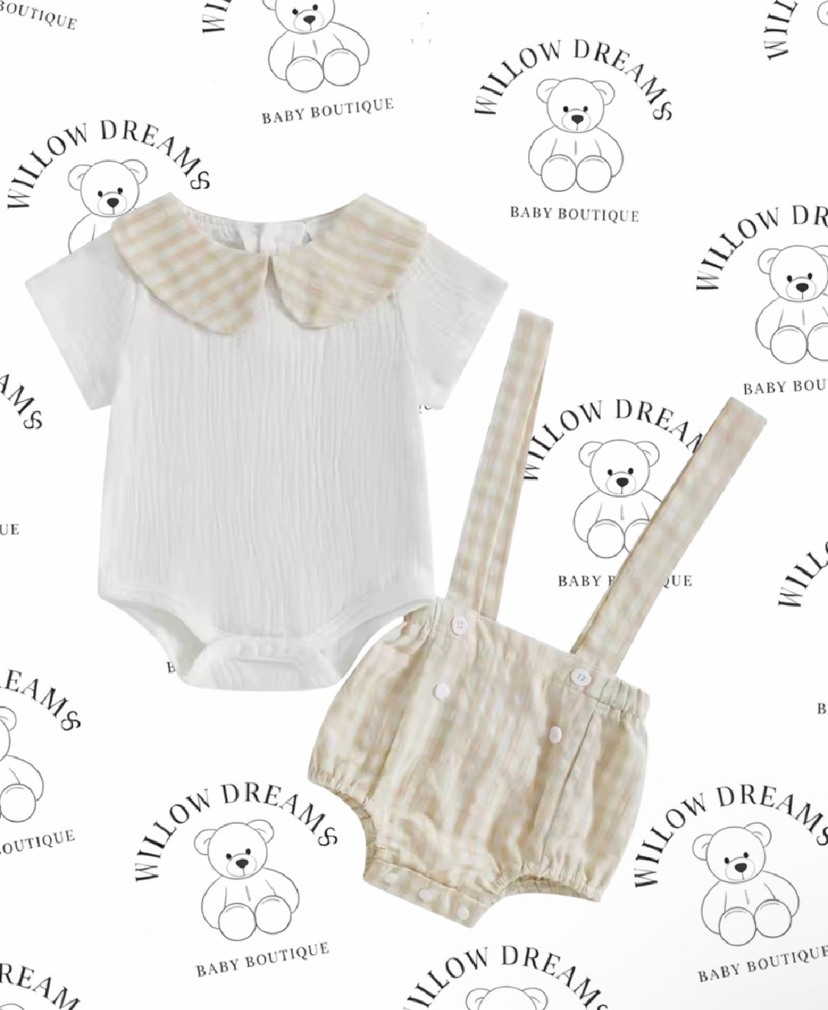 Khaki unisex set