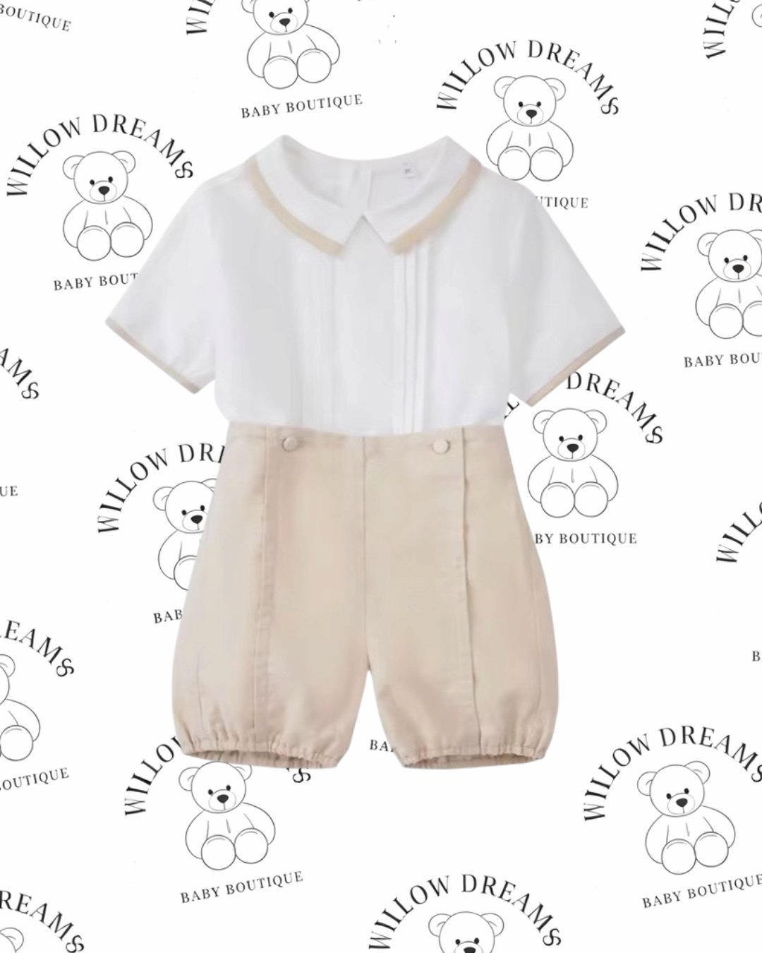 Khaki boy 2 piece
